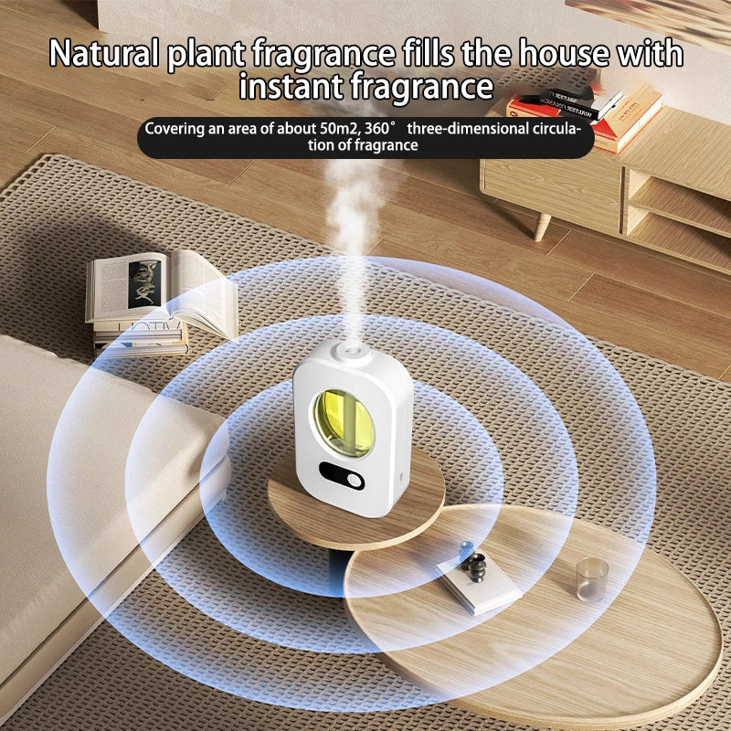 2-in-1 Wall-Mounted Desktop Humidifier & Aromatherapy Diffuser