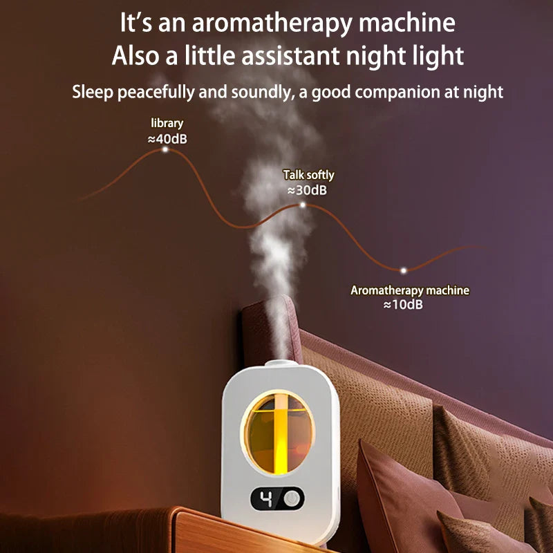 2-in-1 Wall-Mounted Desktop Humidifier & Aromatherapy Diffuser