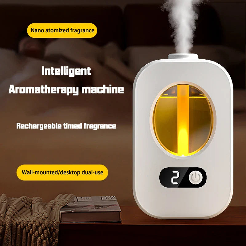 2-in-1 Wall-Mounted Desktop Humidifier & Aromatherapy Diffuser
