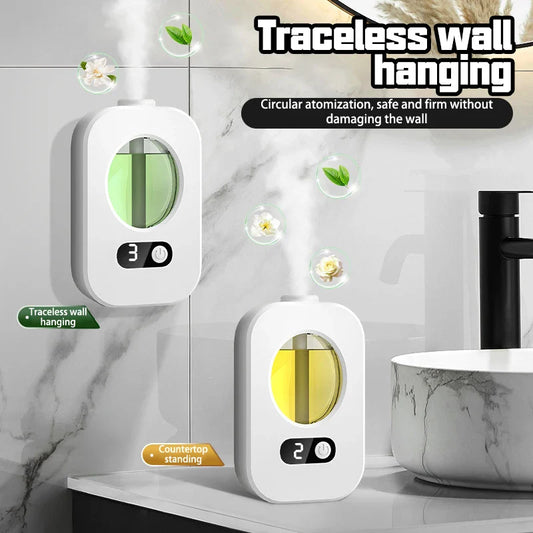 2-in-1 Wall-Mounted Desktop Humidifier & Aromatherapy Diffuser